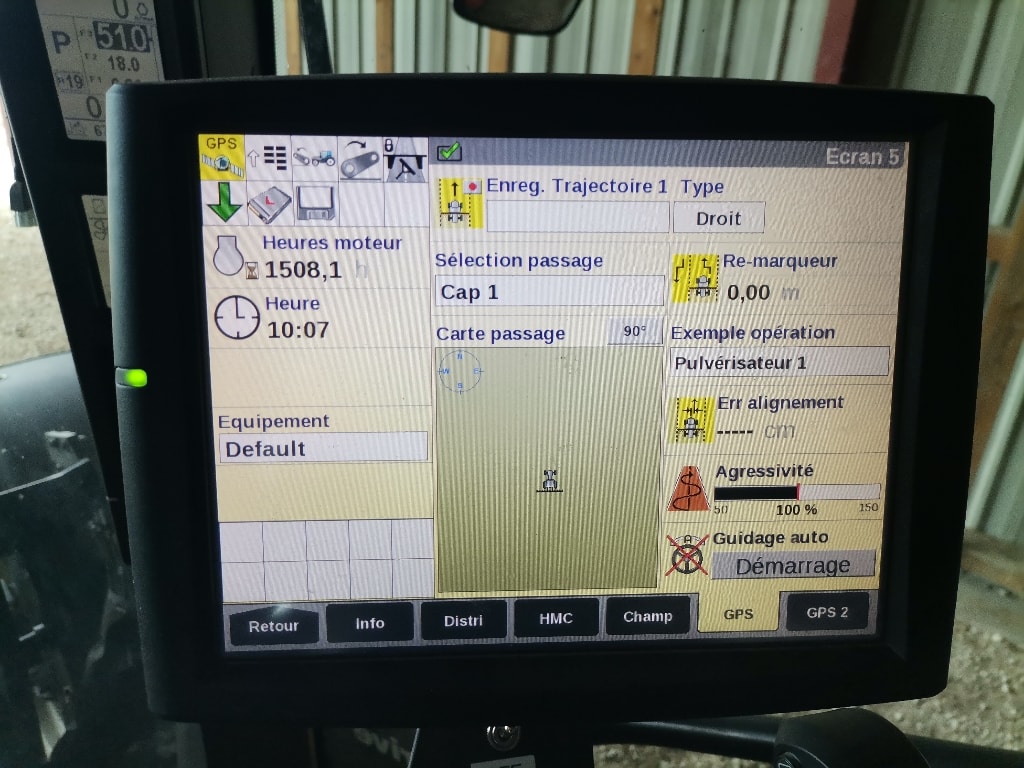 Tracteur CASE IH Maxxum 125 cvx - photo slide 6