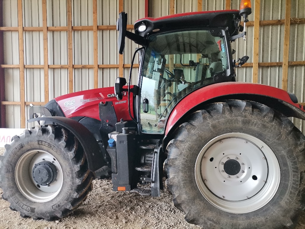 Tracteur CASE IH Maxxum 125 cvx - photo slide 9