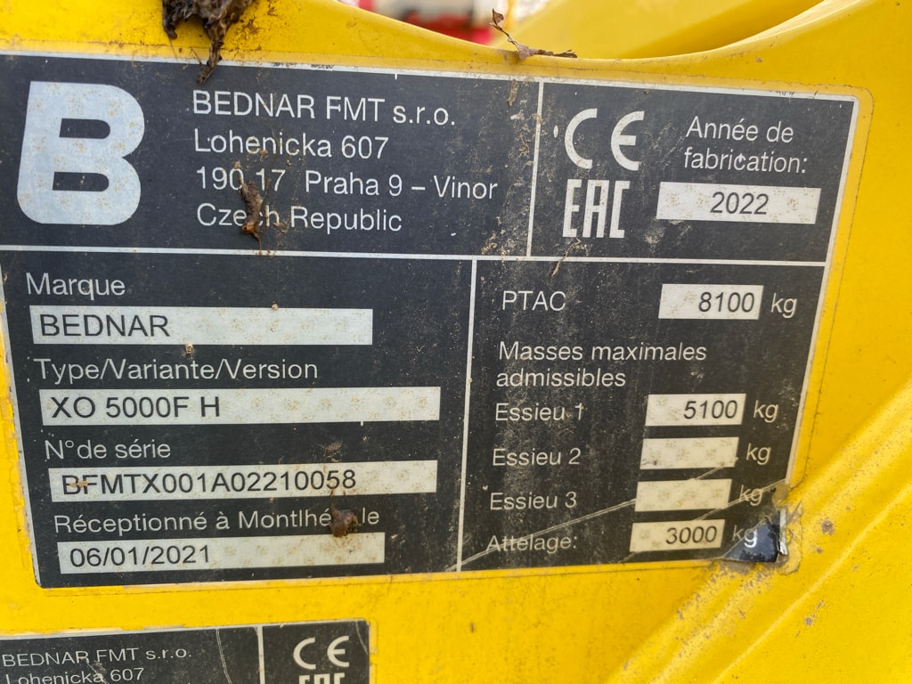 Dechaumeur BEDNAR Swifterdisc XO 5000 F - photo slide 8