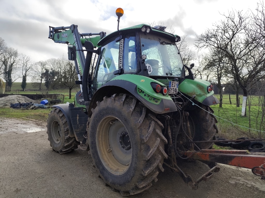Tracteur chargeur DEUTZ FAHR 6150 CSHIFT AGROTRON - photo slide 8