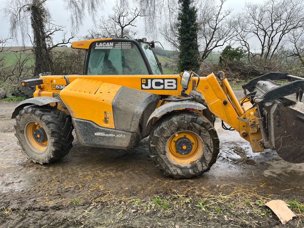 Telescopique JCB 536-60 AGRI 40 KM/H - photo slide 6