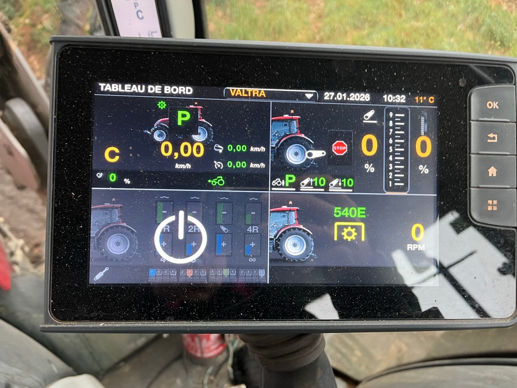 Tracteur chargeur VALTRA N 134 DIRECT - photo slide 21
