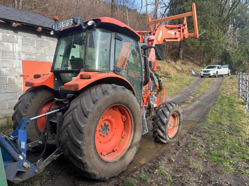 Tracteur chargeur KUBOTA M5091 DTHQ - photo slide 2