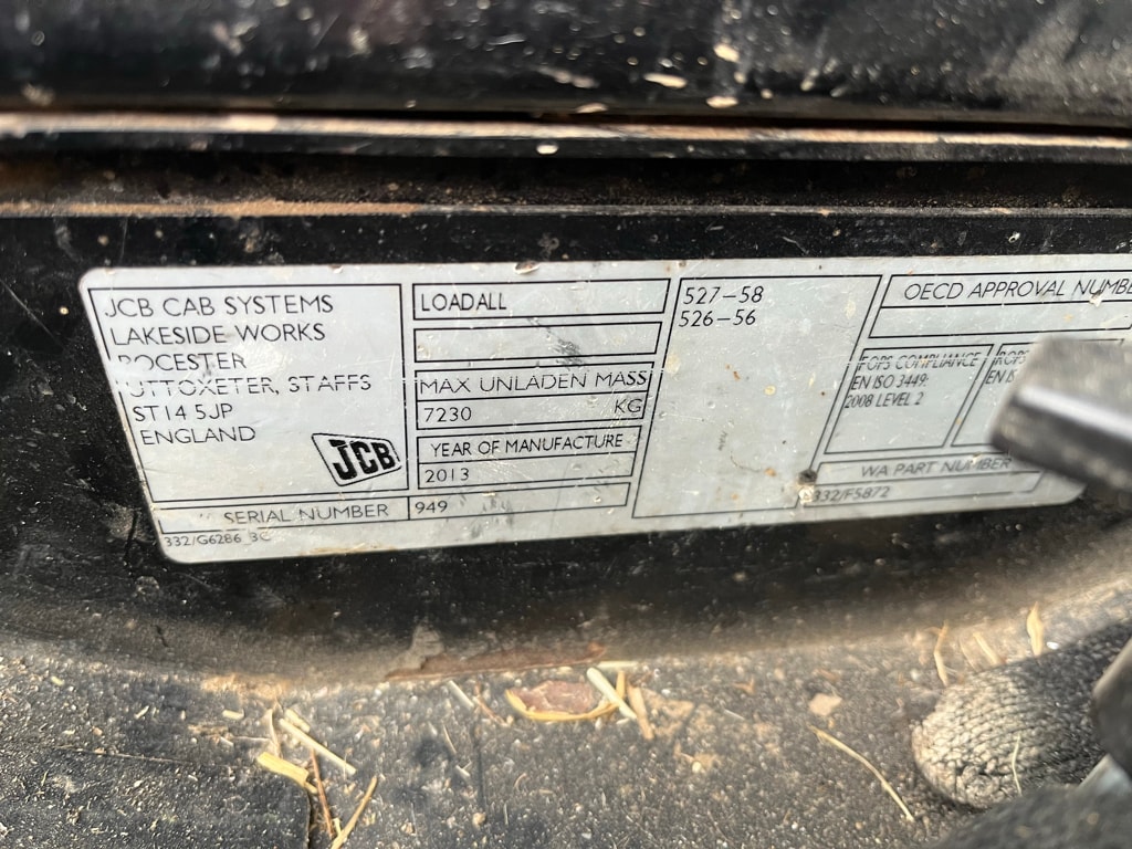 Telescopique JCB TELESCOPIC 527-58 - photo slide 5