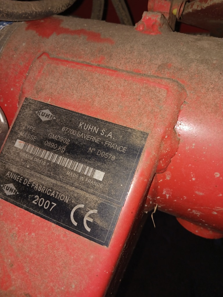 Faucheuse KUHN Gmd 902  - photo slide 3