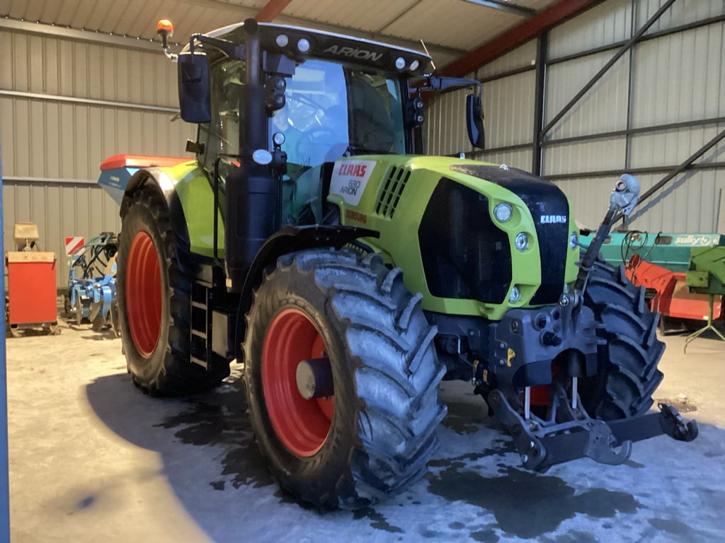 Tracteur CLAAS ARION 630 CEBIS - photo slide 1