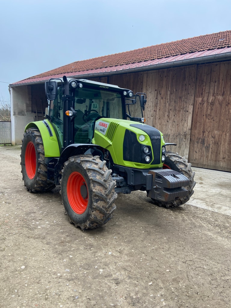 Tracteur CLAAS ARION 410 - photo slide 1