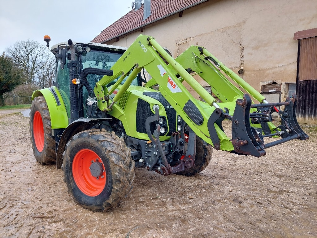 Tracteur chargeur CLAAS ARION 420 - photo slide 1