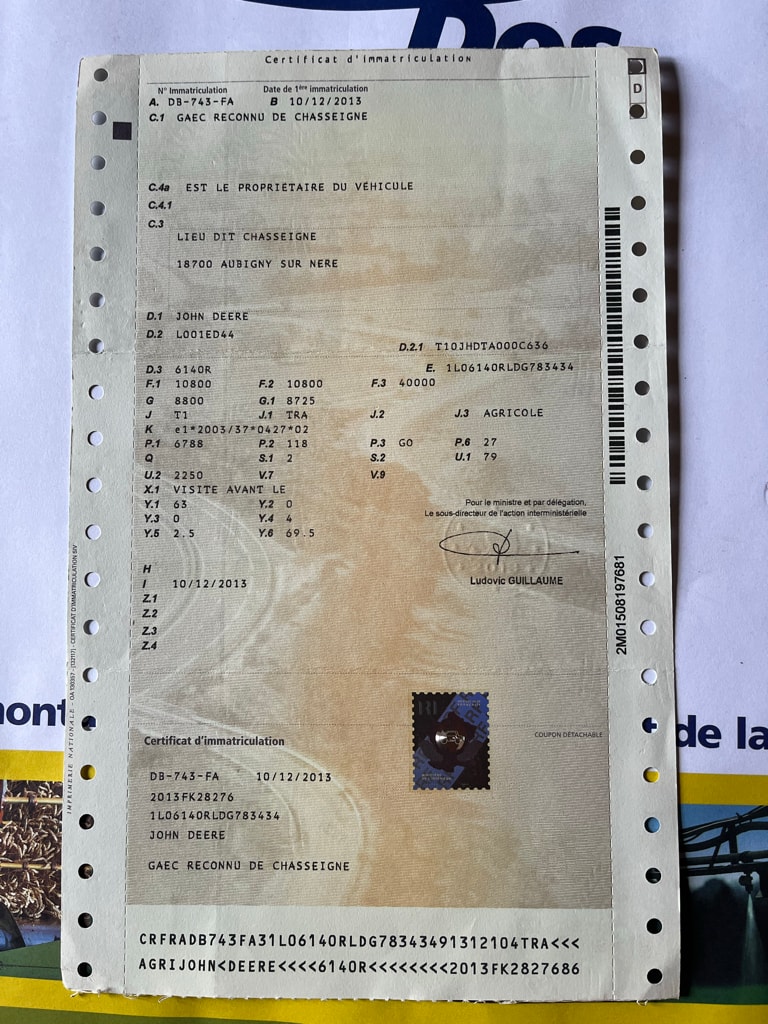 Tracteur JOHN DEERE 6140R - photo slide 11