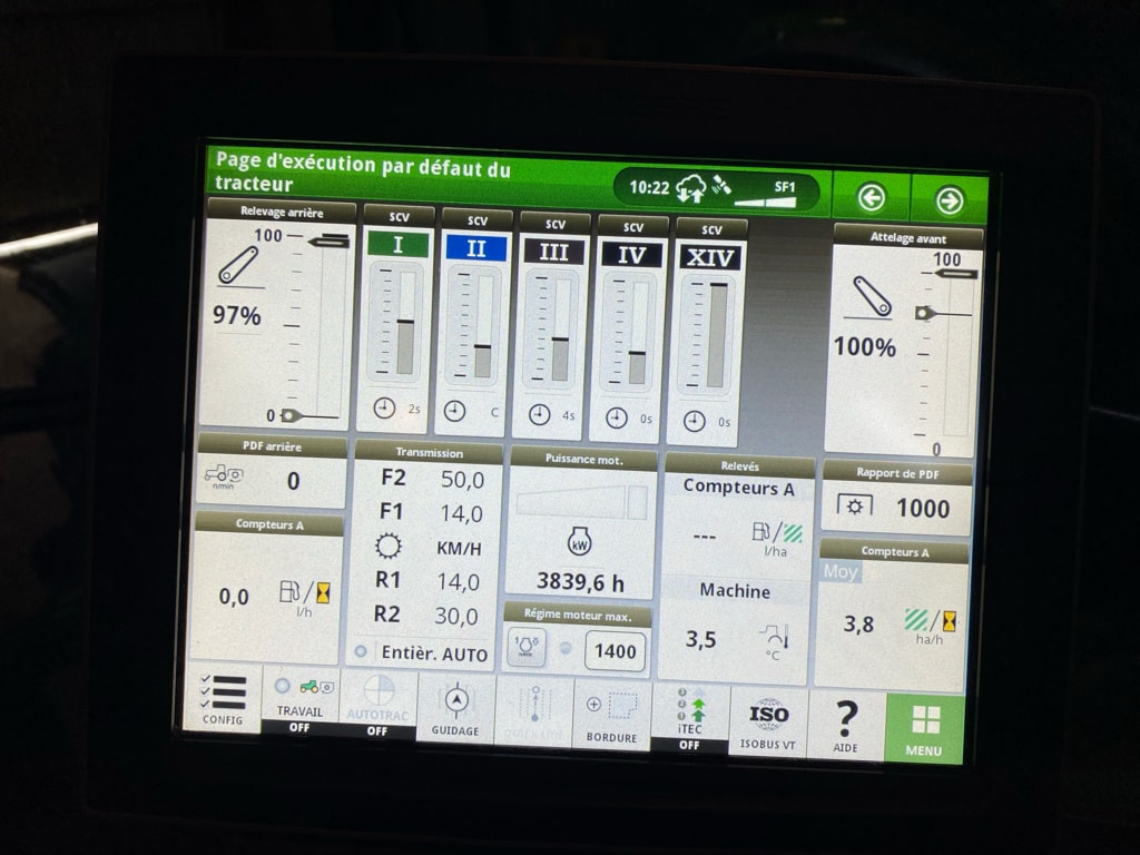 Tracteur JOHN DEERE 6R195 - photo slide 15