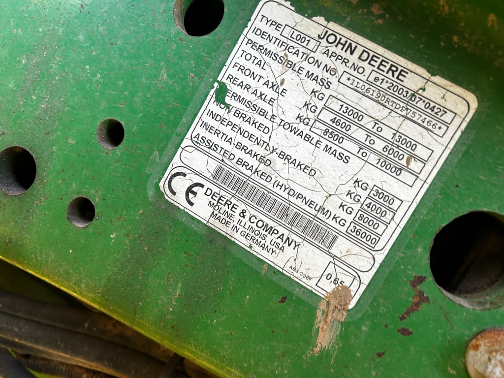 Tracteur JOHN DEERE 6190R - photo slide 22