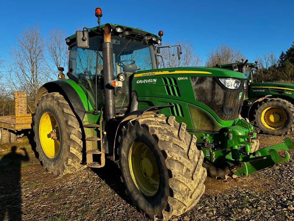 Tracteur JOHN DEERE 6190R - photo slide 2