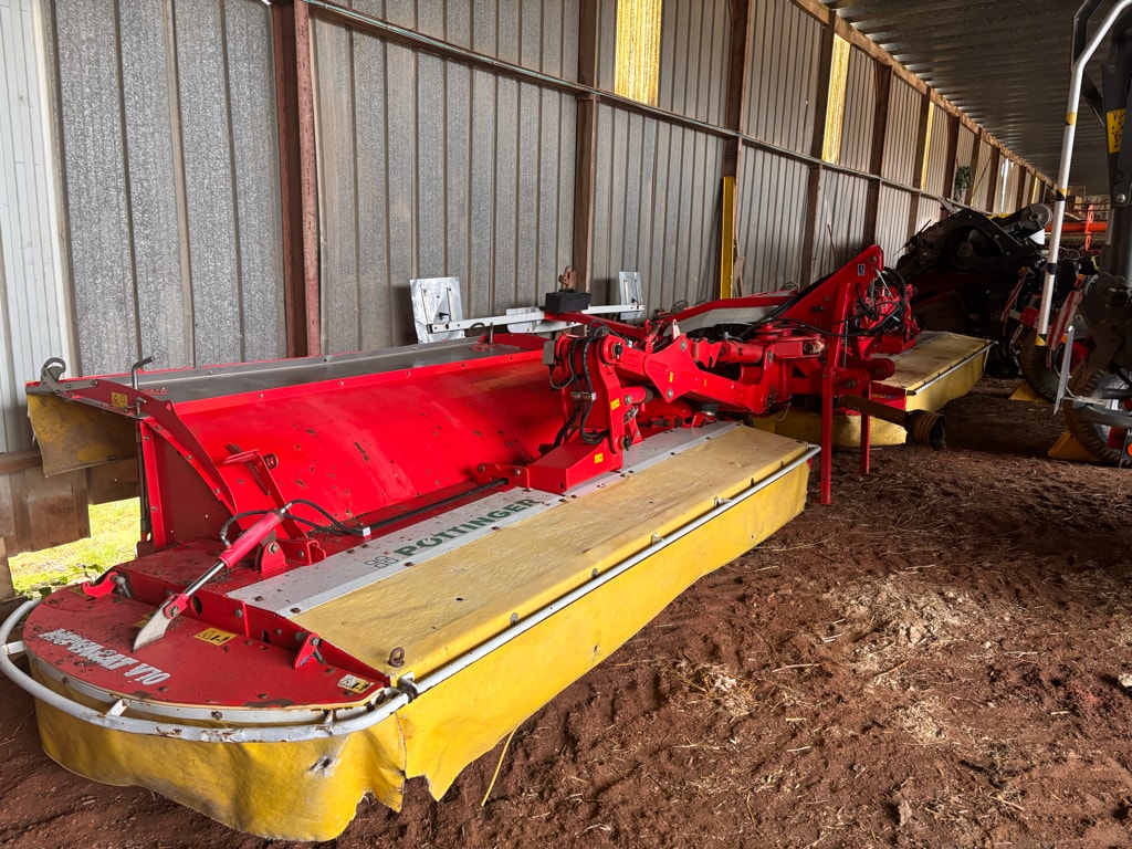 Faucheuse conditionneuse POTTINGER Novacat V10 ED - photo slide 1