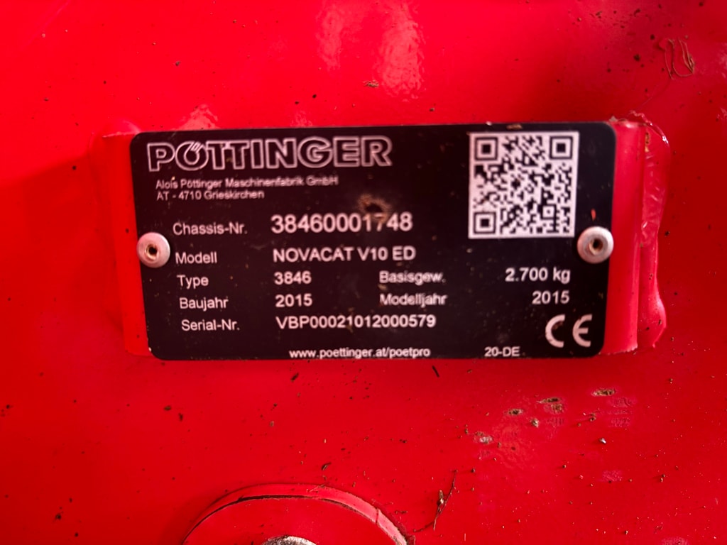 Faucheuse conditionneuse POTTINGER Novacat V10 ED - photo slide 6