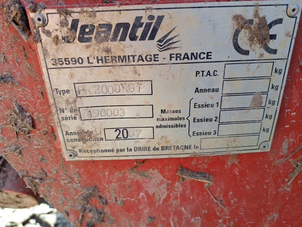 Pailleuse JEANTIL PR2000R - photo slide 6