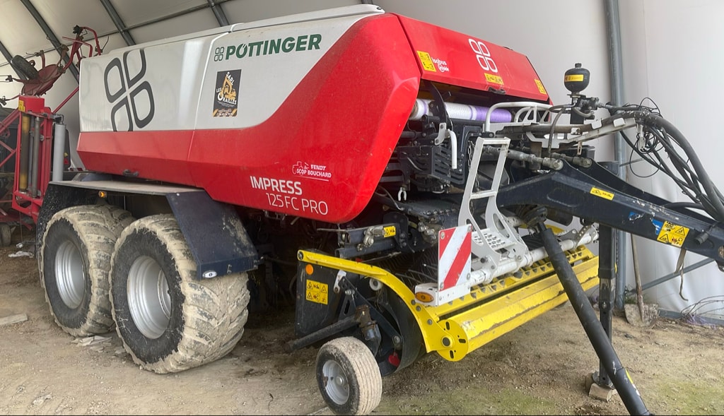 Presse enrubanneuse POTTINGER Impress 125 fc pro - photo slide 2