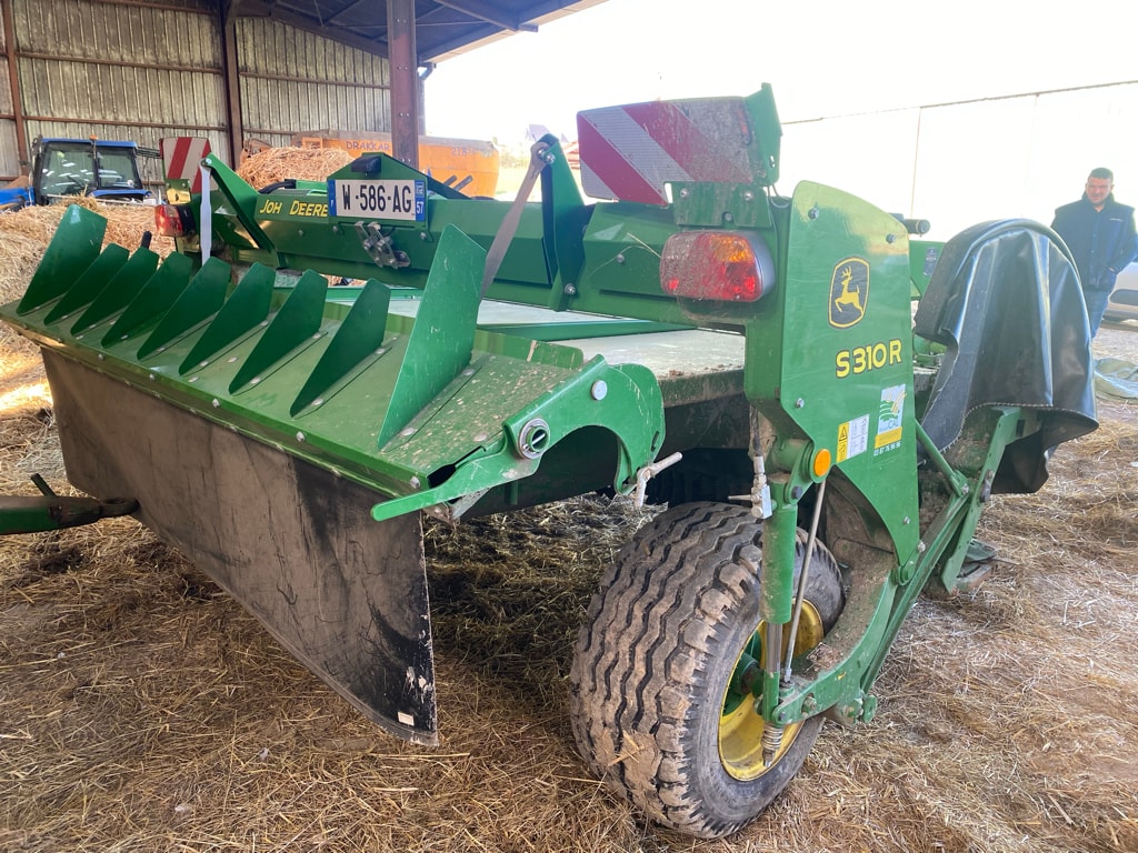 Faucheuse conditionneuse JOHN DEERE S 310 R - photo slide 3