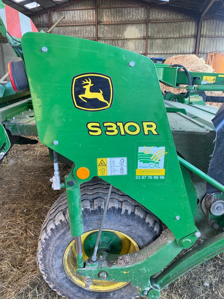 Faucheuse conditionneuse JOHN DEERE S 310 R - photo slide 7