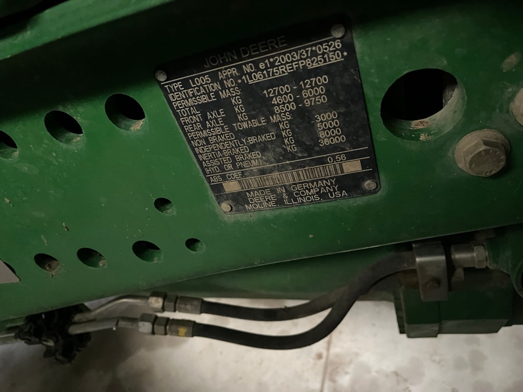 Tracteur JOHN DEERE 6175R - photo slide 5