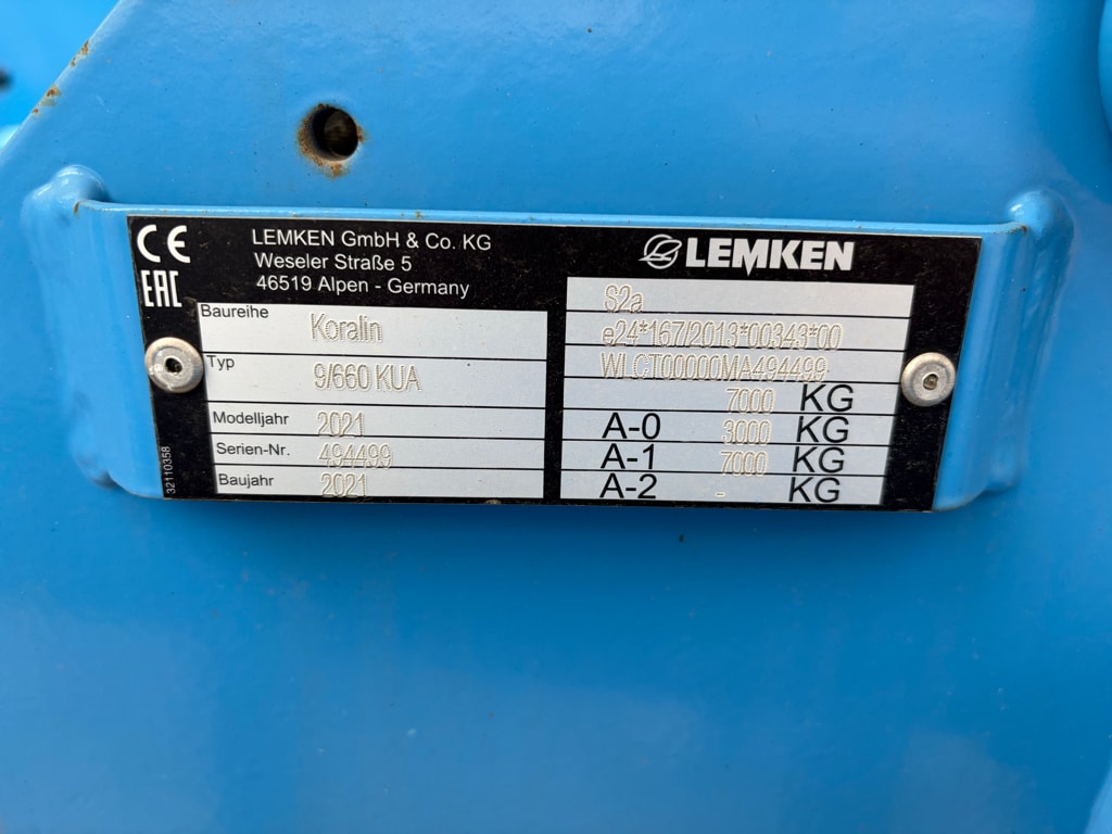Dechaumeur LEMKEN Koralin  - photo slide 12