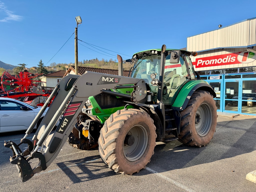 Tracteur chargeur DEUTZ FAHR 6180 AGROTRON TTV - photo slide 8