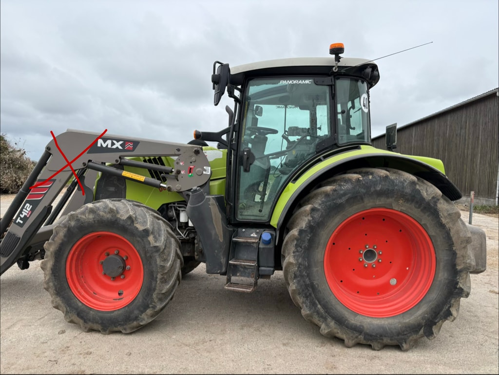 Tracteur CLAAS ARION 430 - photo slide 2