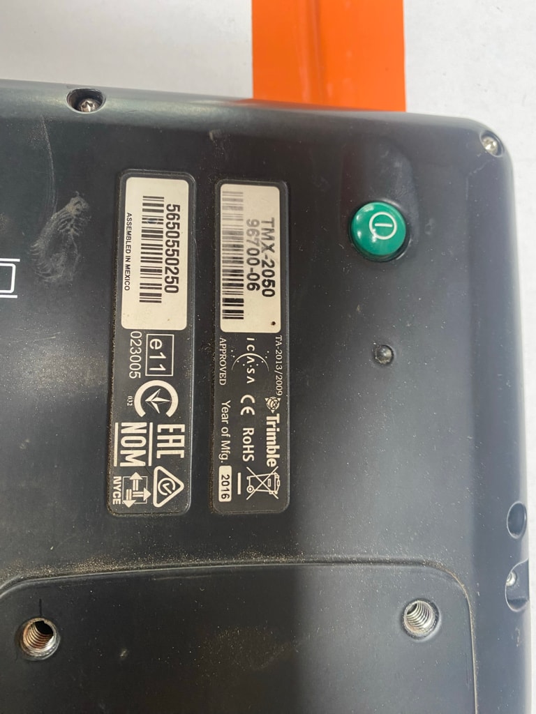 Guidage TRIMBLE TMX 2050 - photo slide 4