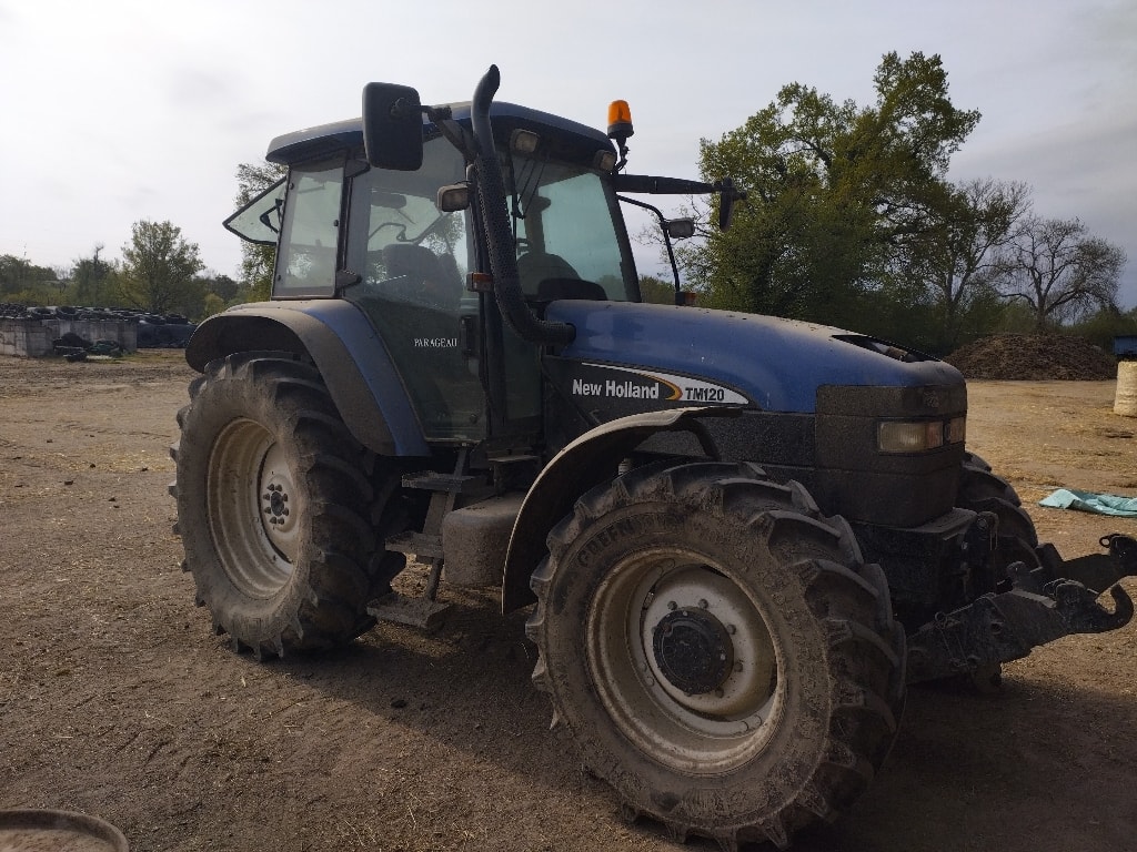 Tracteur NEW HOLLAND TM120 - photo slide 1