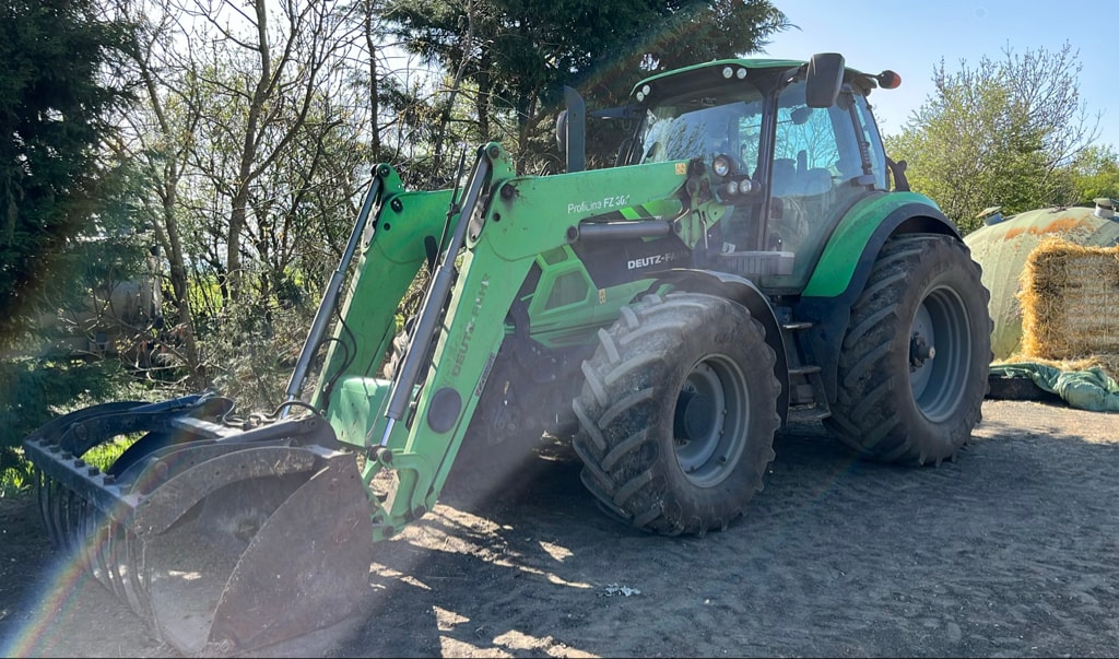 Tracteur chargeur DEUTZ FAHR 6165.4 AGROTRON TTV - photo slide 1