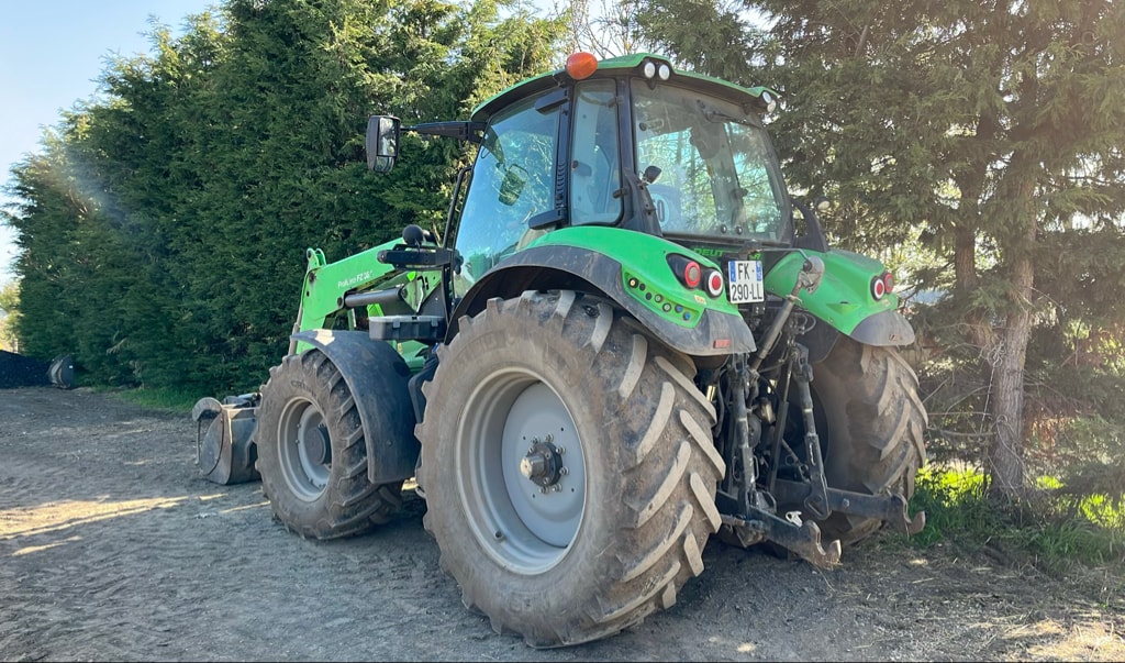 Tracteur chargeur DEUTZ FAHR 6165.4 AGROTRON TTV - photo slide 4