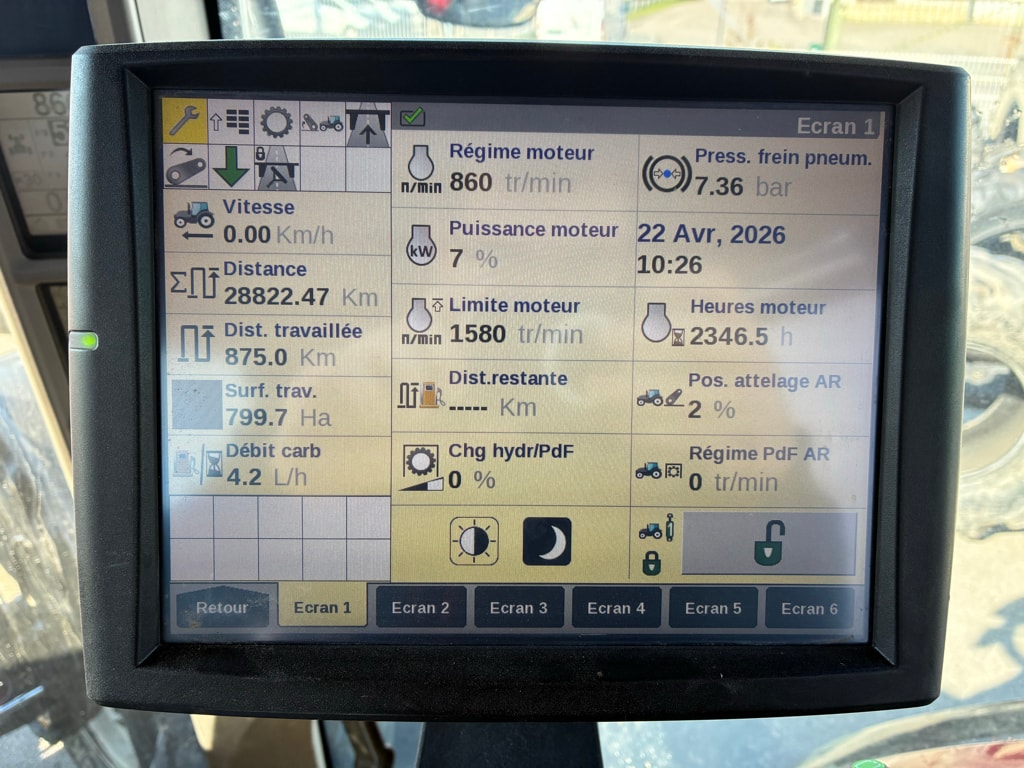 Tracteur CASE IH PUMA 185 CVX - photo slide 13