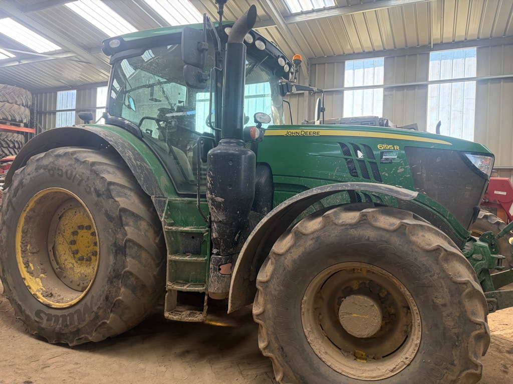 Tracteur JOHN DEERE 6195R - photo slide 2