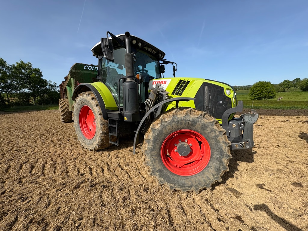 Tracteur CLAAS ARION 610 CIS - photo slide 2