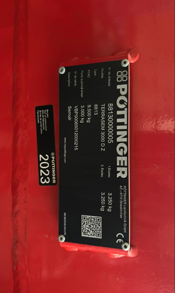 Semoir simplifié PÖTTINGER Terrasem 3000DZ - photo slide 11