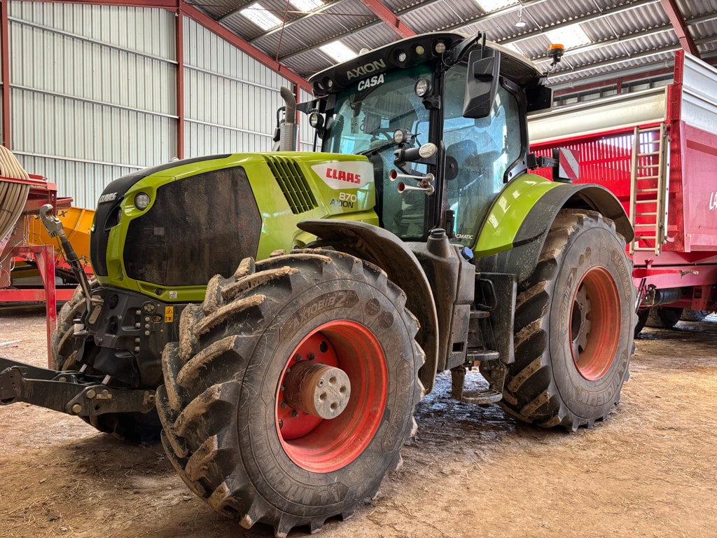 Tracteur CLAAS AXION 870 CMATIC - photo slide 2