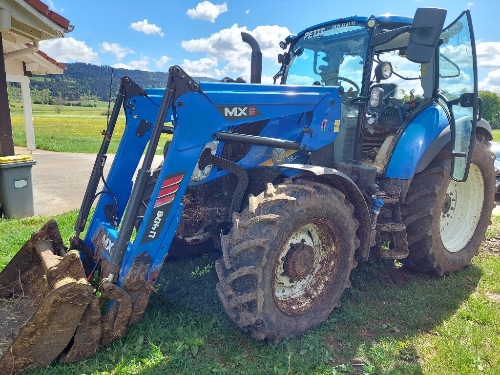 Tracteur chargeur NEW HOLLAND T5.120 - photo slide 2