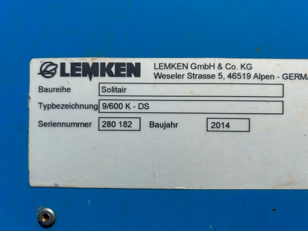 Combine de Semis LEMKEN Zirkon 10/600K - photo slide 14