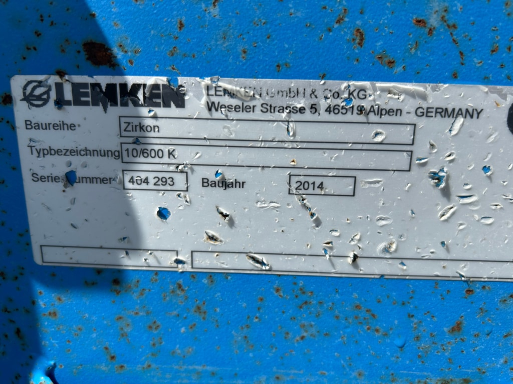 Combine de Semis LEMKEN Zirkon 10/600K - photo slide 15