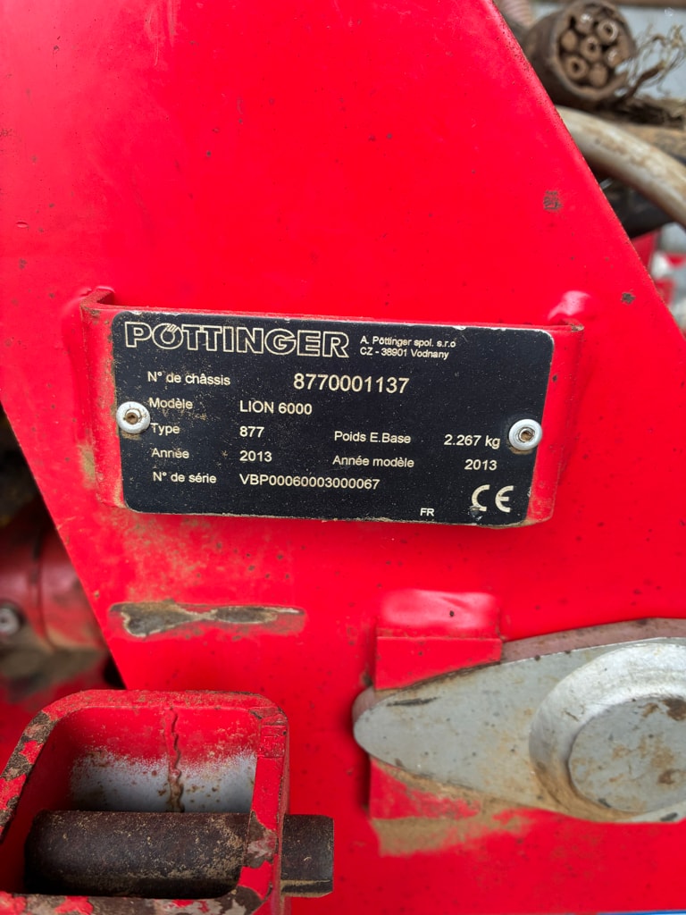 Combine de Semis POTTINGER Lion 6000 - photo slide 3