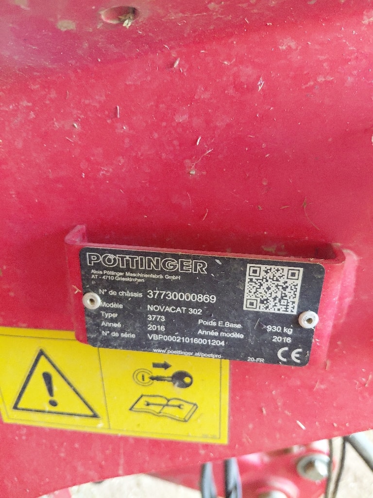 Faucheuse POTTINGER Novacat 302 - photo slide 5