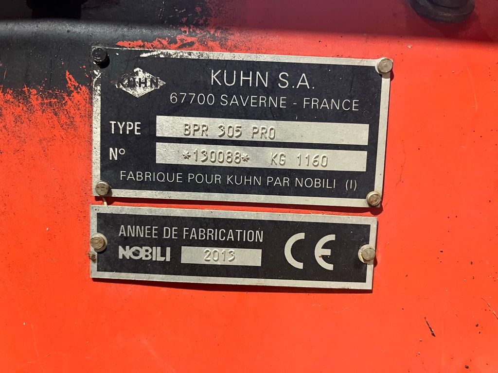 Broyeur KUHN BPR305 PRO - photo slide 6