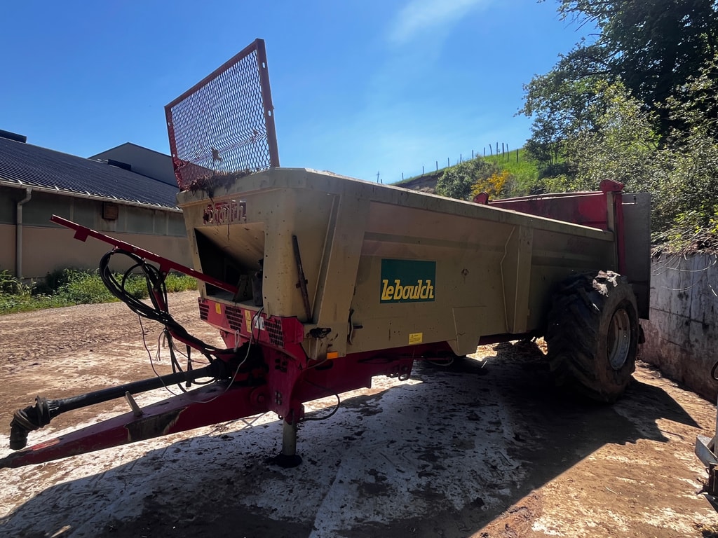 Epandeur fumier LEBOULCH HVS51S12 - photo slide 2
