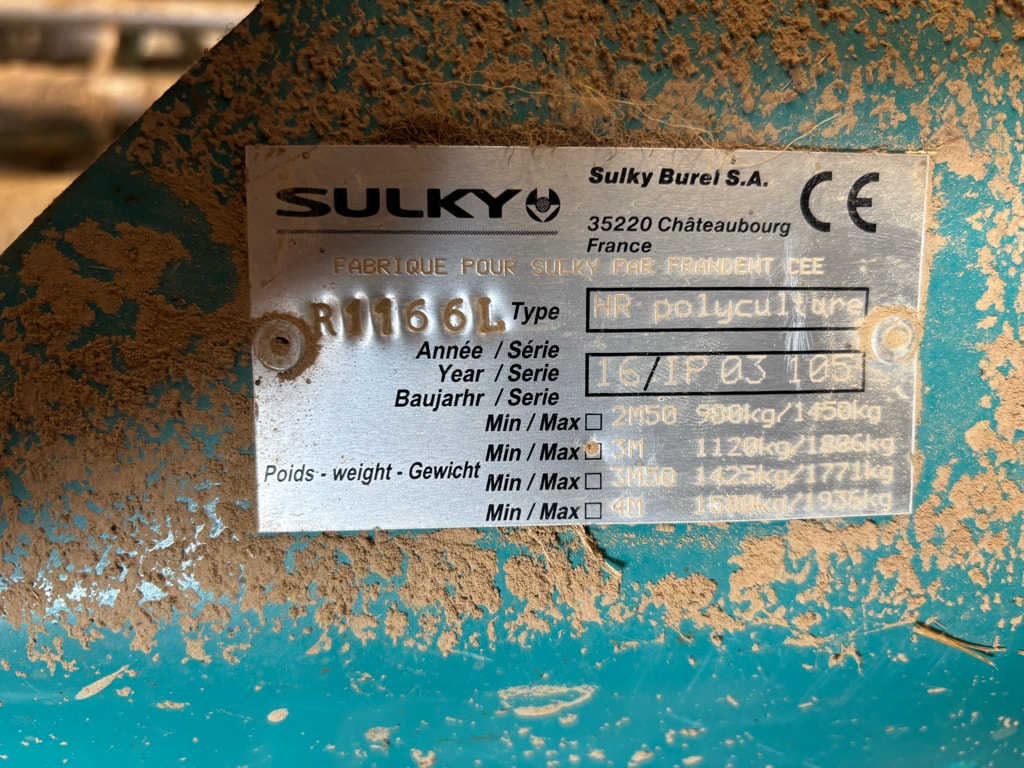 Herse rotative SULKY HR3000.19 - photo slide 5