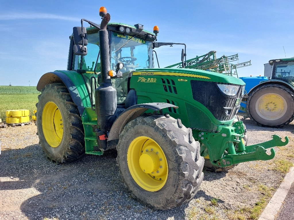 Tracteur JOHN DEERE 6155M - photo slide 1