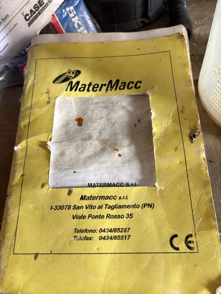 Semoir monograine MATERMACC Magic sem 8000 - photo slide 16