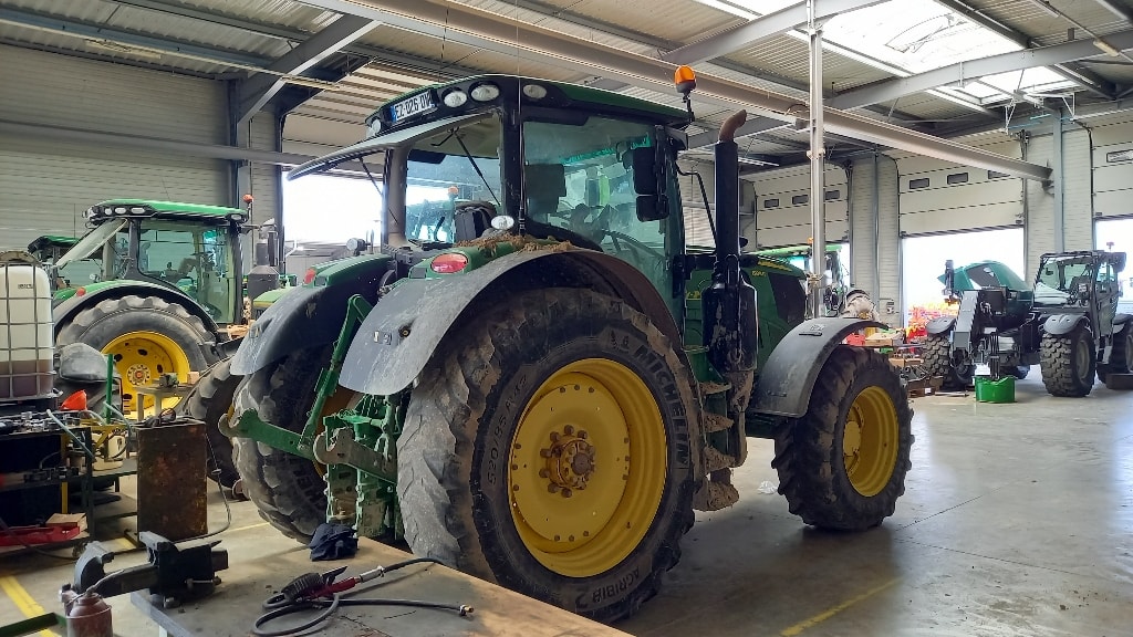 Tracteur JOHN DEERE 6195R - photo slide 4