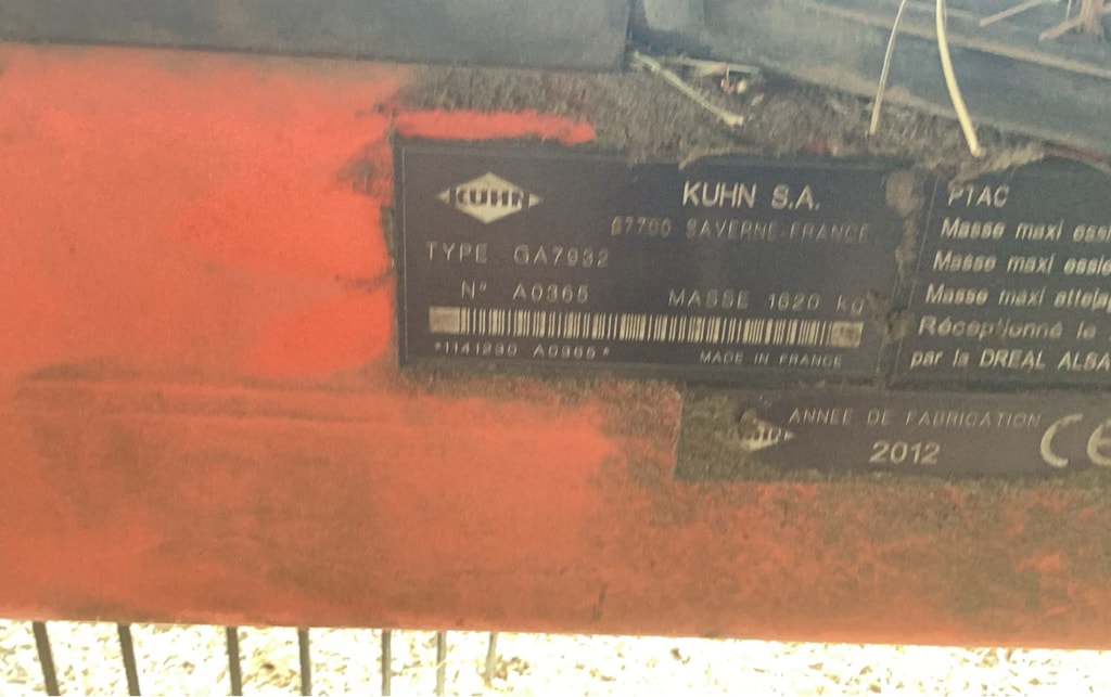 Andaineur KUHN GA7932 - photo slide 7