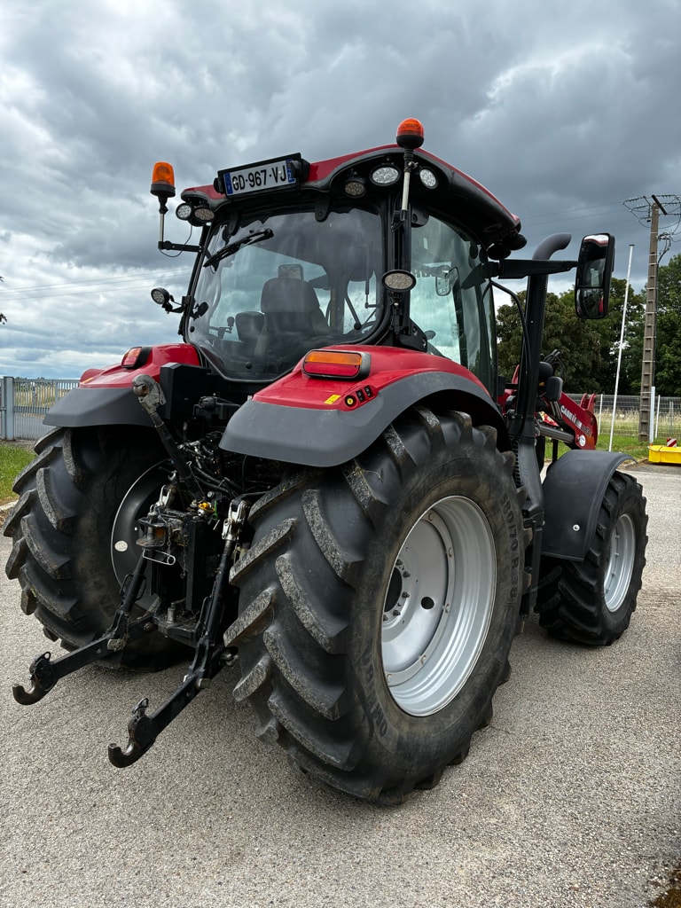 Tracteur chargeur CASE IH MAXXUM 145 CVX - photo slide 6
