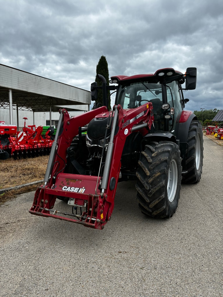 Tracteur chargeur CASE IH MAXXUM 145 CVX - photo slide 7