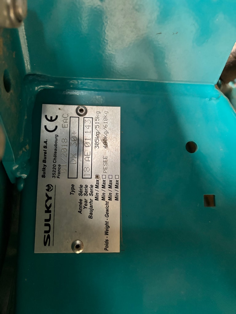 Epandeur engrais SULKY DX 30+ - photo slide 6